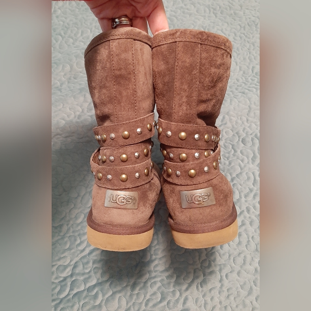 UGG Clovis studded winter boots, size 10